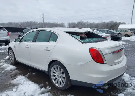 2012 Lincoln Mks z USA, uszkodzony, nr VIN 1LNHL9DR6CG807234